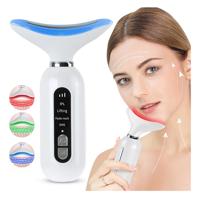 Masajeador Lifting De Papada Tecnología Led Reductor Cuello-2