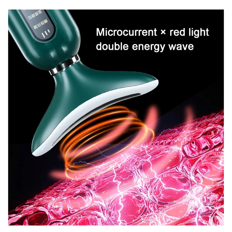 Masajeador Lifting De Papada Tecnología Led Reductor Cuello-6