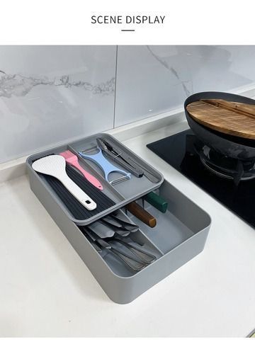 Organizador Cubiertos Utensilios Grande Porta Cubi-3