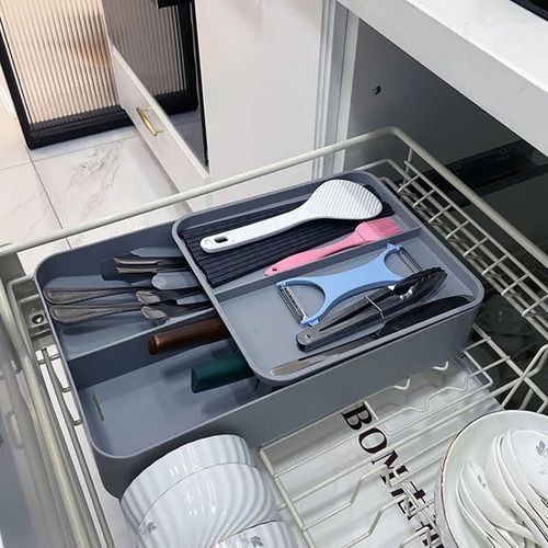 Organizador Cubiertos Utensilios Grande Porta Cubi-4