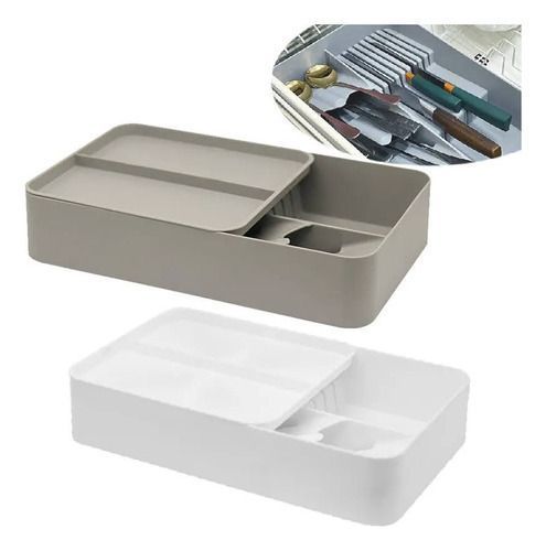 Organizador Cubiertos Utensilios Grande Porta Cubi-2