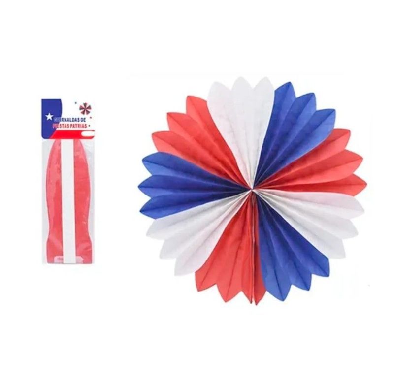 Guirnalda Fiesta Patrias Chile 30 cm