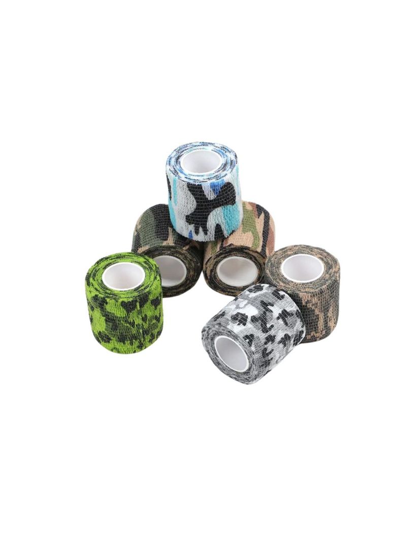 Pack 6 Bandas Cohesivas Elásticas Maquina Rotativa Tatuajes-0