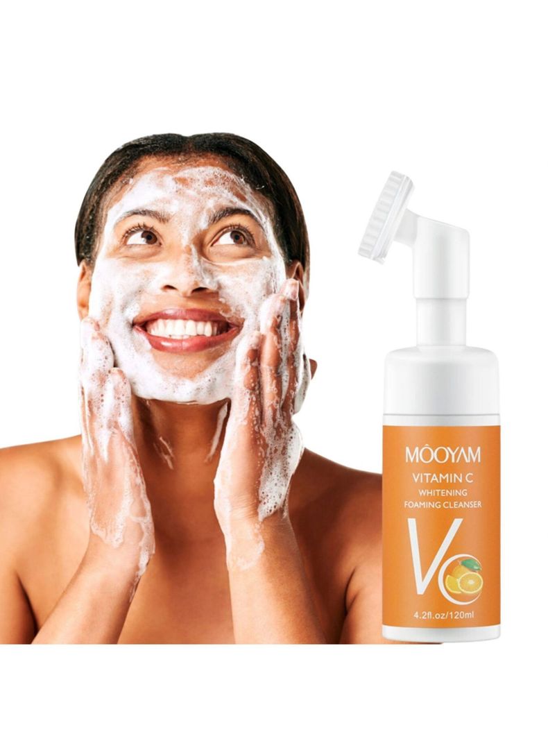 Limpiador Facial Espuma Cepillo Vitamina C-2