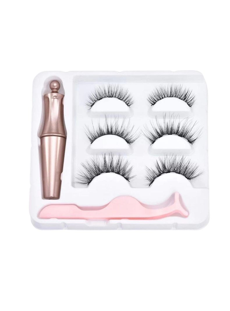 Kit Pestañas Magnéticas Postizas + Extensor De Pestañas-2