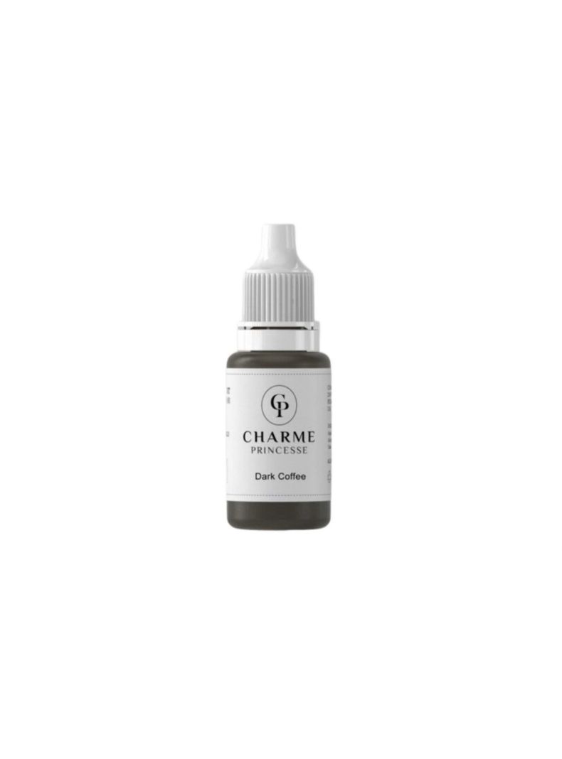 Pigmento Para Microblading Tinte Permanente Cejas Labios Gris Oscuro-0