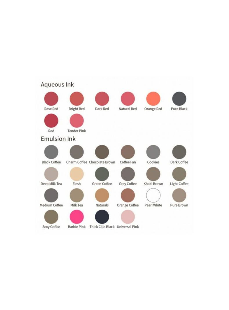 Pigmento Para Microblading Tinte Permanente Cejas Labios Gris Oscuro-2