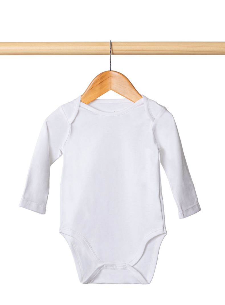 Pack 2 Bodys Bebés Unisex Algodón Pima Peruano-1