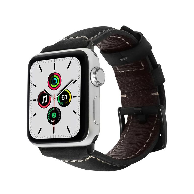 Correa De Cuero Para Apple Watch Correa De Lujo 100% Cuero-0