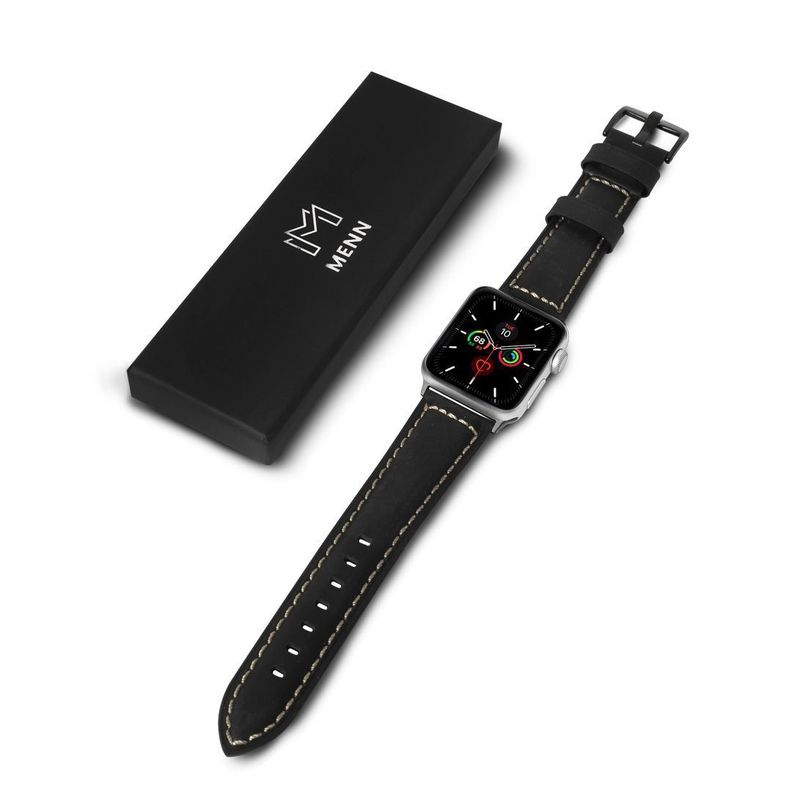 Correa De Cuero Para Apple Watch Correa De Lujo 100% Cuero-3
