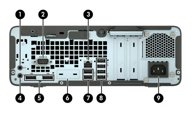 HP ProDesk 600 G5-SFF Core i7-9700 16GB RAM,256GB SSD,TB HDD,REACONDICIONADO GRADO A-2