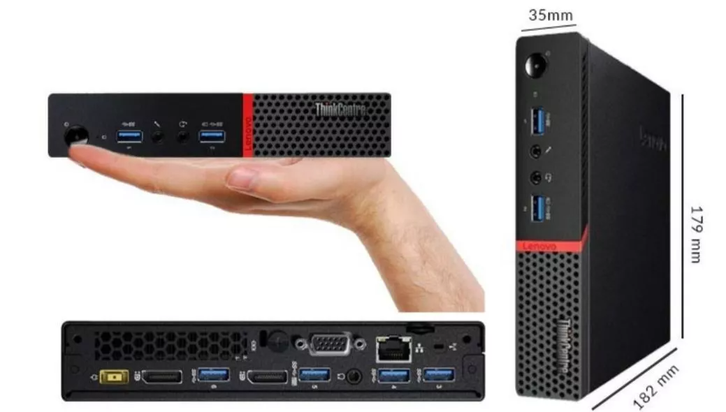 LENOVO TINY M720Q CORE i7-8700T 8GB RAM 512GB SSD REACONDICIONADO GRADO A-1