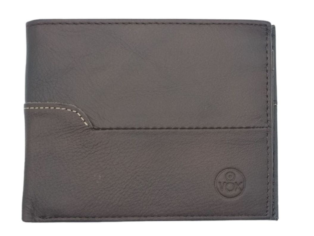 BILLETERA CUERO CAFE VOX (61103C)