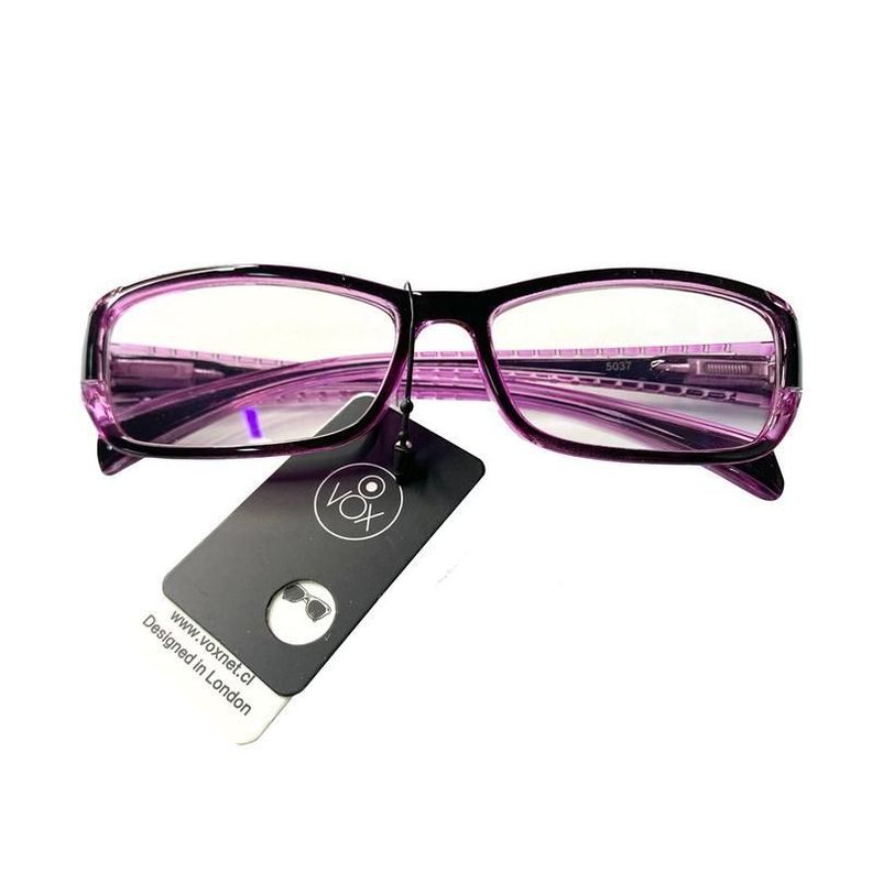 Lente Óptico Antirreflejo Negro/Rosado 3.0 VOX 503730-1