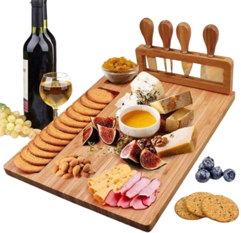 SET TABLA DE QUESO RECTANGULAR VOX (4060)-0