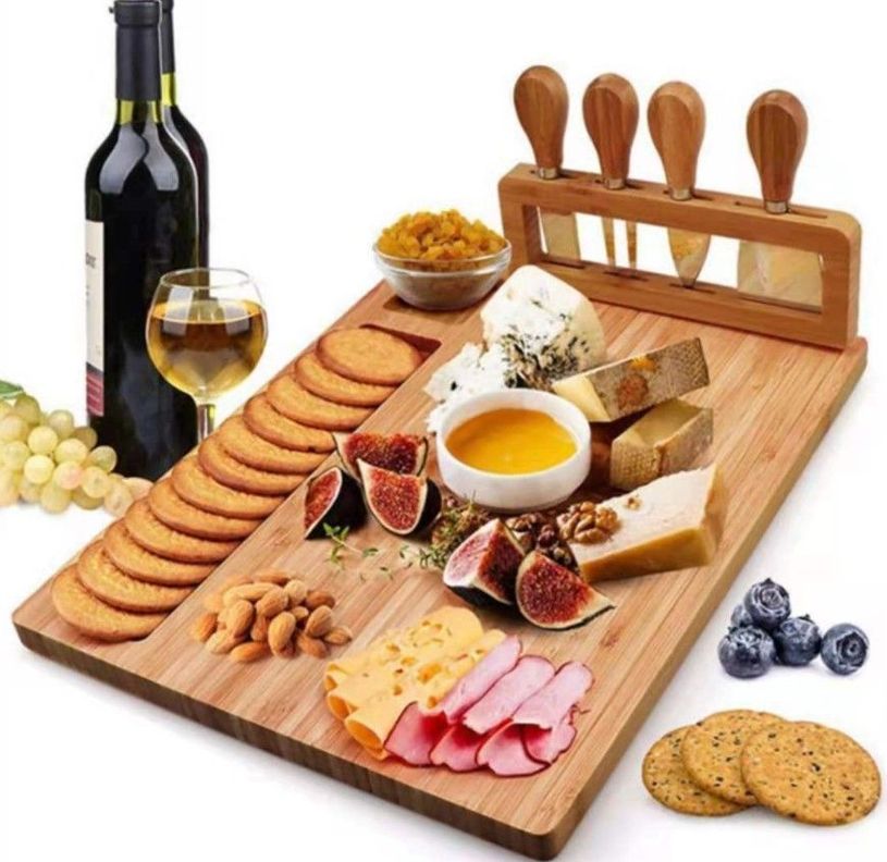 SET TABLA DE QUESO RECTANGULAR VOX (4060)-1