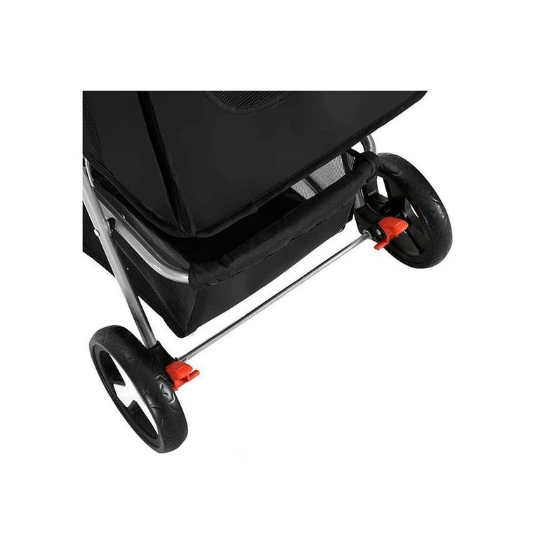 Coche Paseo Mascota Plegable Portatil 4 Ruedas-2