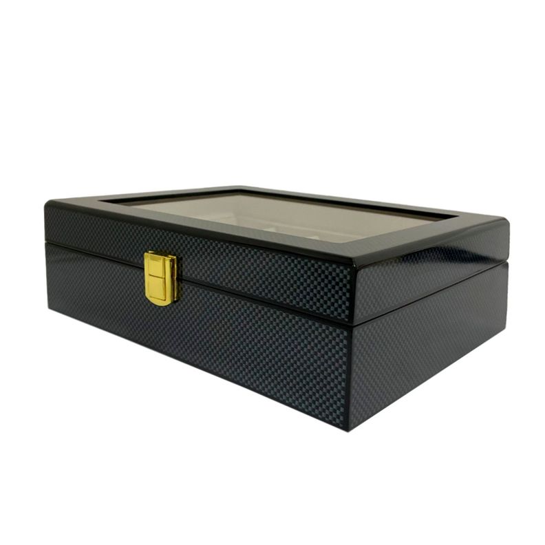 Caja Estuche Organizador De 6 Relojes De Lujo-0