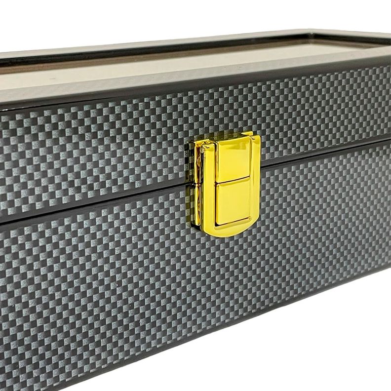 Caja Estuche Organizador De 6 Relojes De Lujo-2