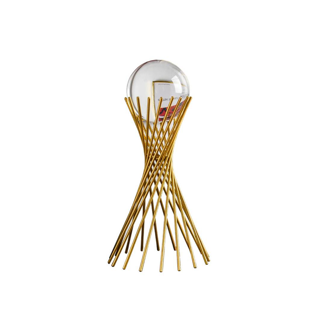 Adorno Decoración Minimalista Elegante Bola De Cristal-0