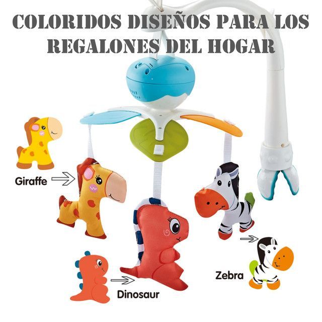 Sonajero Movil Estimulacion Bebe Para Coches Cunas Sillas-3
