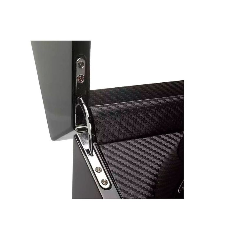 Caja Organizadora 4 Relojes Automaticos Negro-2