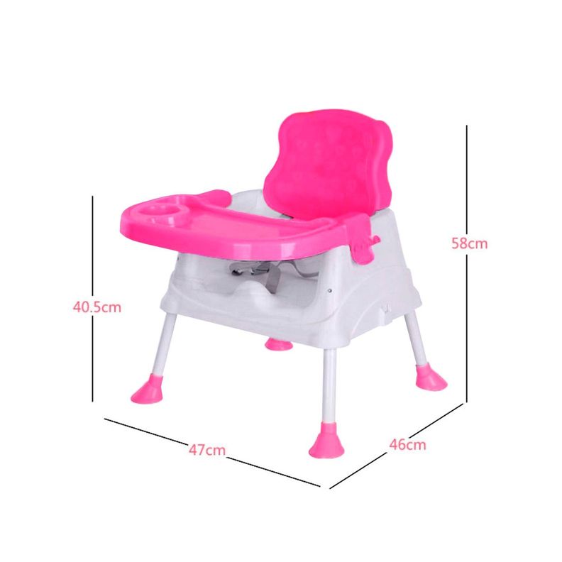 Silla De Comer Para Bebe / Niño altura Ajustable 3 en 1-4