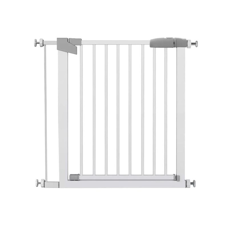 Reja de seguridad escalera para bebe y mascotas 76 a 90 cm-0