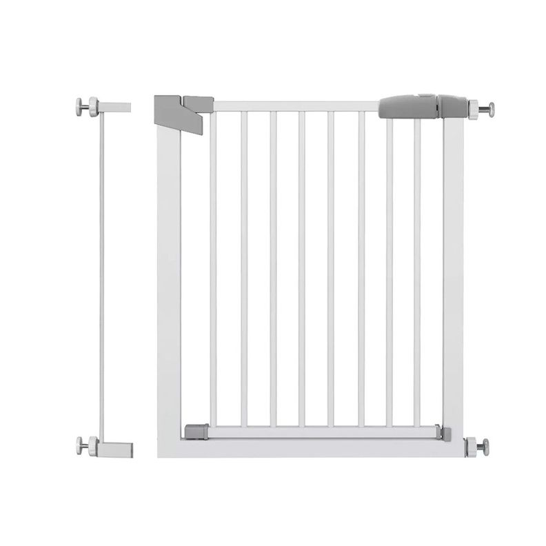 Reja de seguridad escalera para bebe y mascotas 76 a 90 cm-1