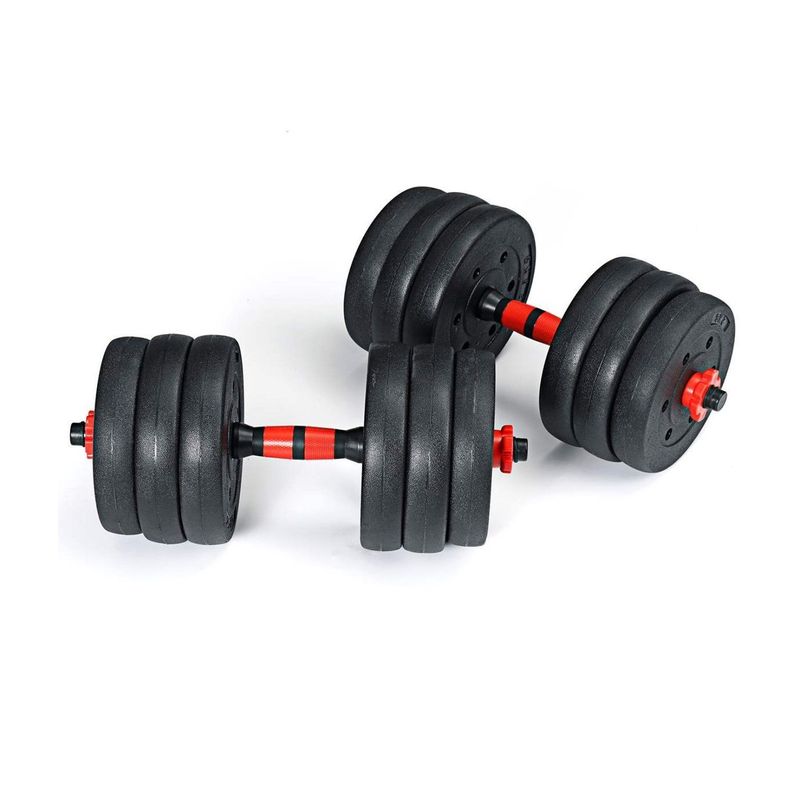 Set de Mancuernas de 30 Kg con Union Red-1