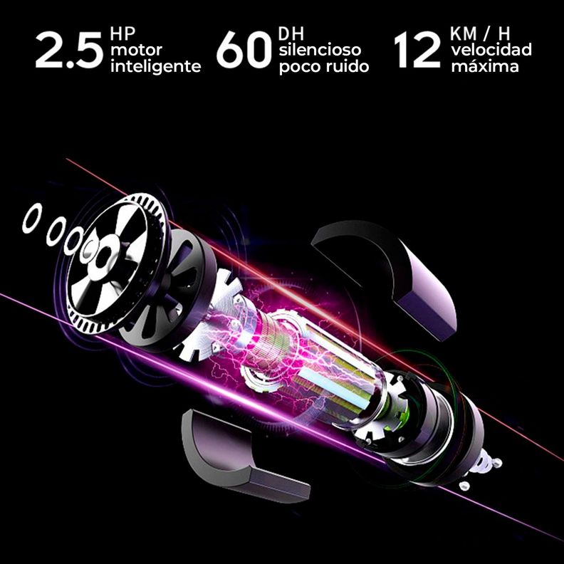 Trotadora Electrica 13 Km/hr  A8 PRO 3 Plegable-4