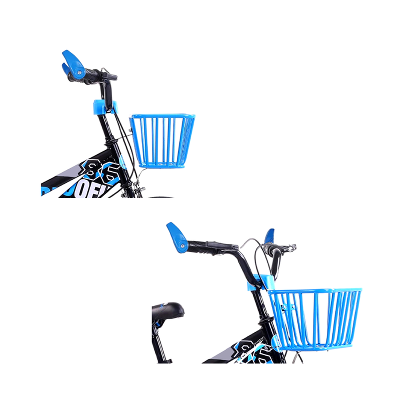 Bicicleta de montaña para Niños Luces LED y Colores Aro 12 Celeste-2