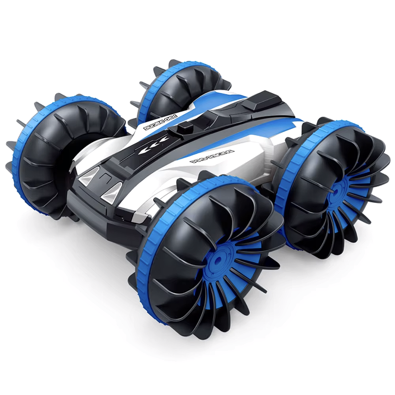 Auto Control Remoto 360° Acrobático Todo Terreno Agua Tierra