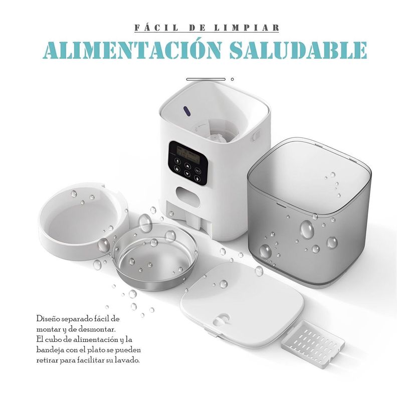 Dispensador Alimentador Automático Inteligente-1