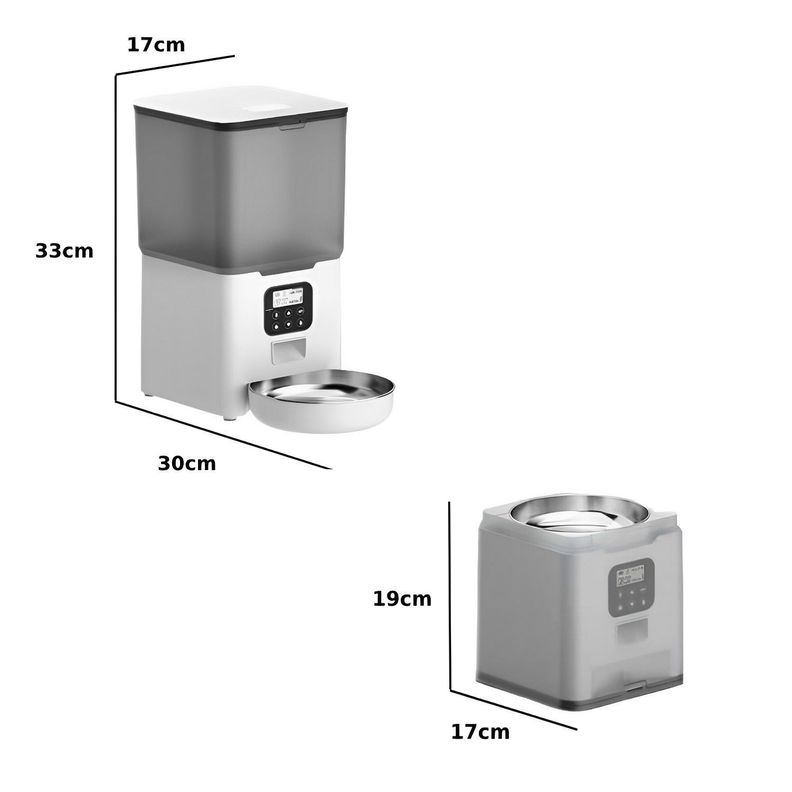Dispensador Alimentador Automático Inteligente-2