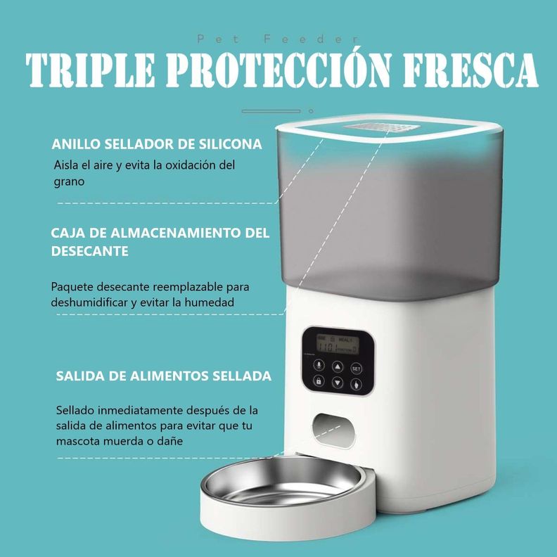 Dispensador Alimentador Automático Inteligente-3