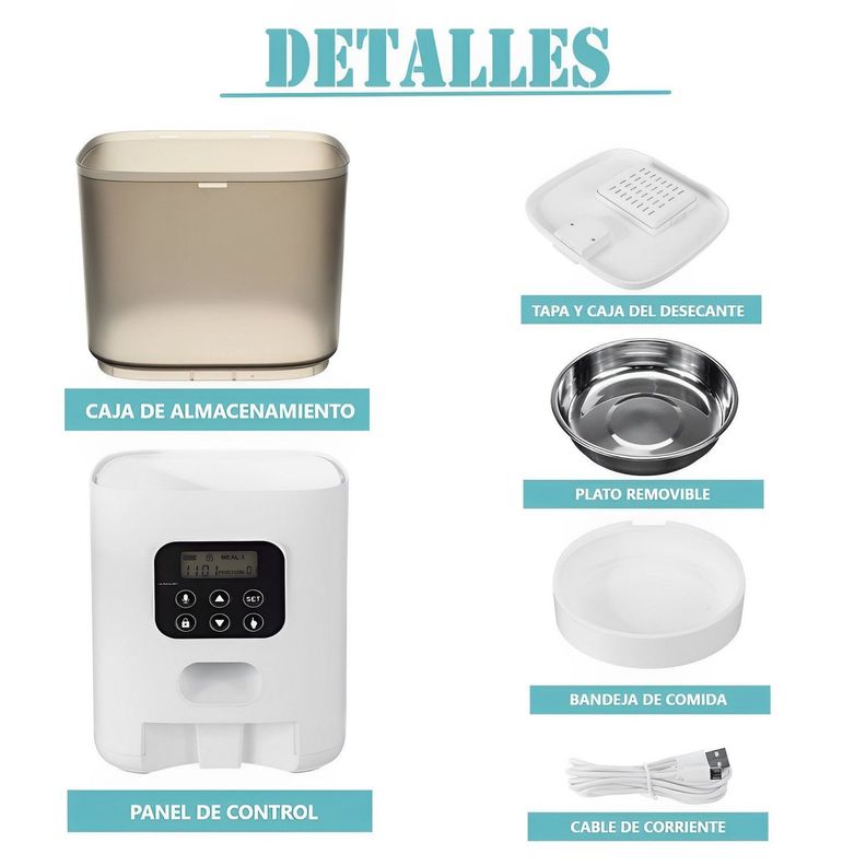 Dispensador Alimentador Automático Inteligente-4