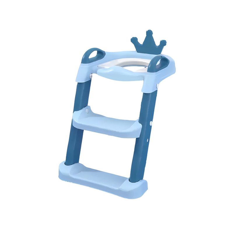 Escalera Asiento Adaptador De Baño Pelela Niños Azul-0