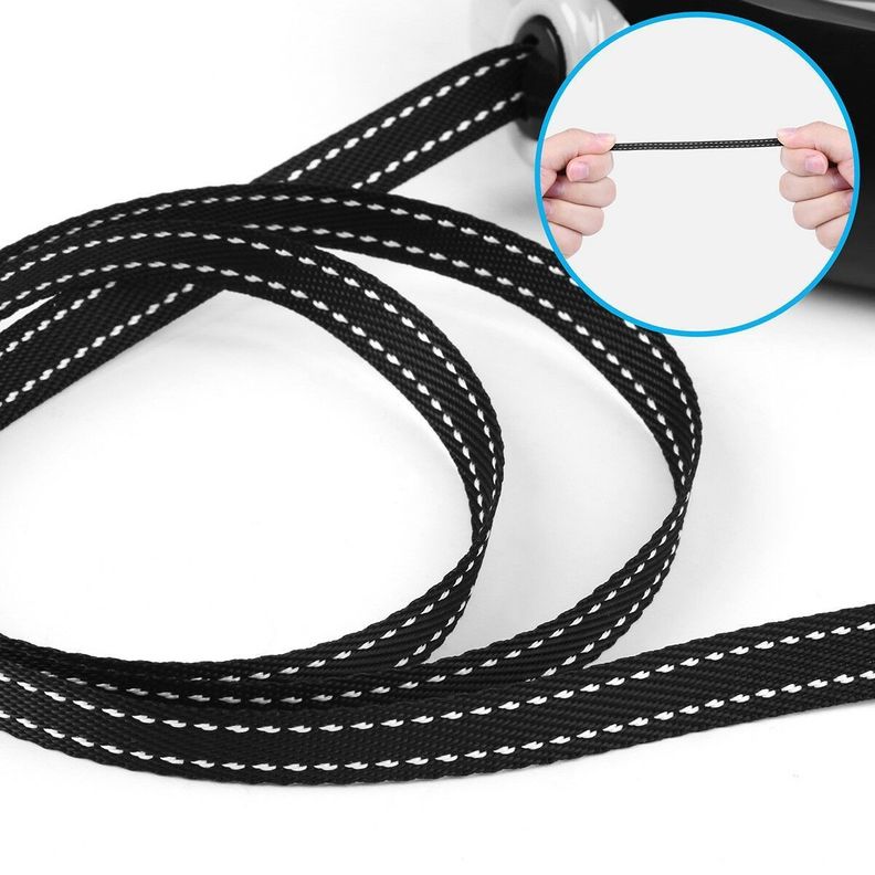 Correa Retractil Flexible 5 Metros Azul-5