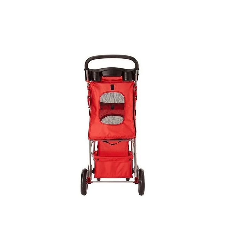 Coche Paseo Mascota Plegable Portatil 4 Ruedas-4