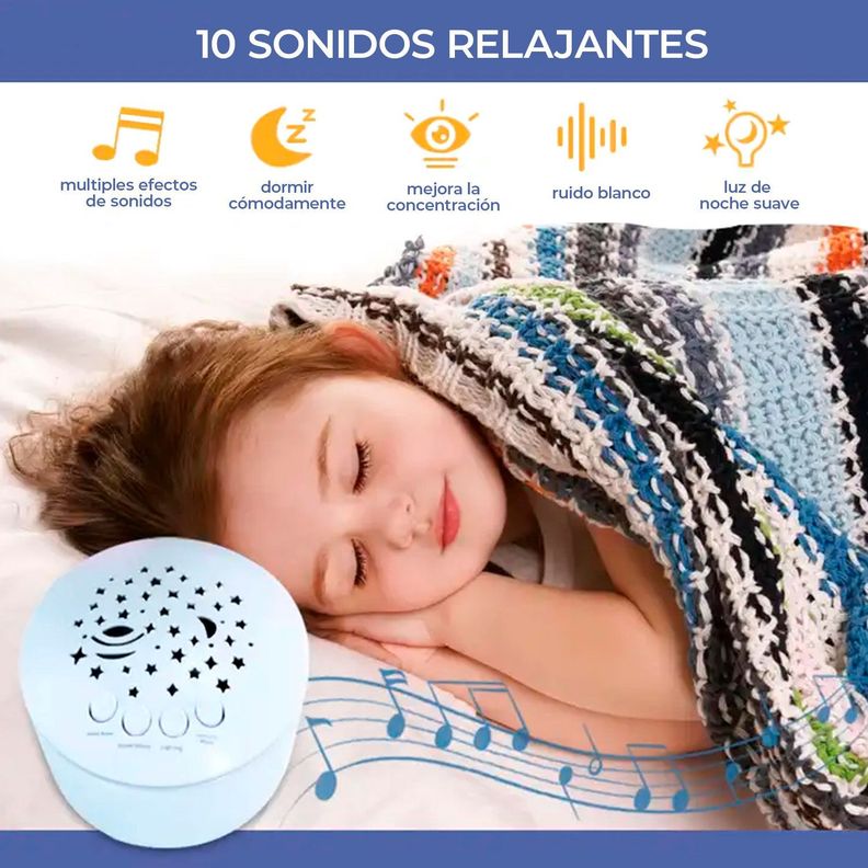 Conejito de peluche con Proyector de música y luz-3