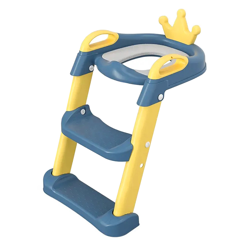 Escalera Asiento Adaptador De Baño Pelela Niños Amarillo-1