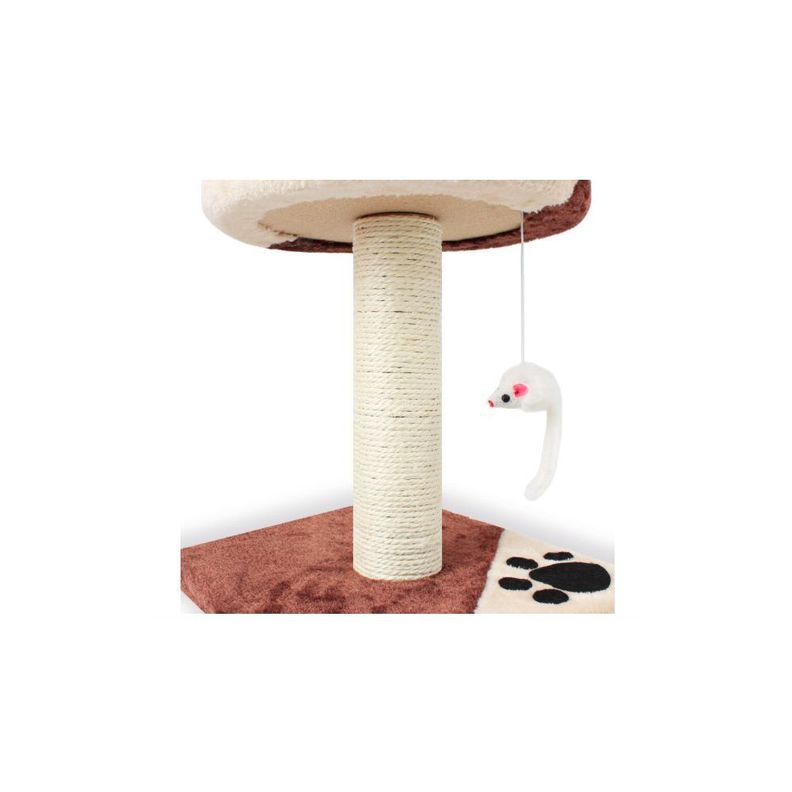 Rascador Para Gato Camita 41 Cm. + Raton-1