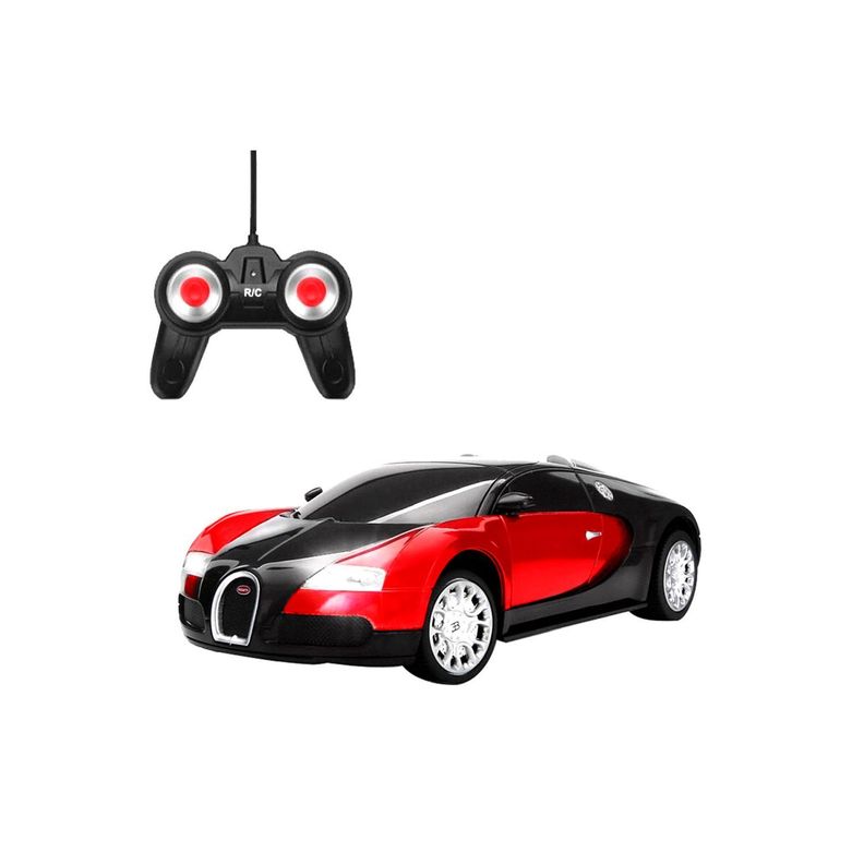 Auto Deportivo a Control Remoto 2.4G Rojo-0