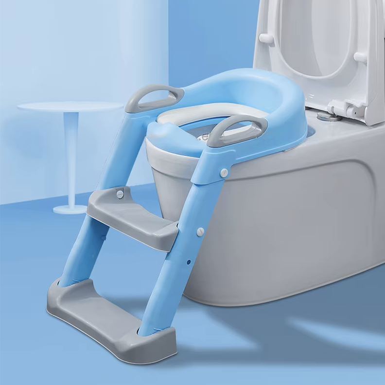 Asiento Adaptador De Baño Escalera Pelela Celeste-1