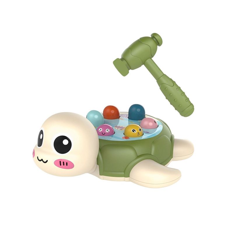 Juego Didactico Interactivo Tortuga Aplasta Topo con Martillo-0