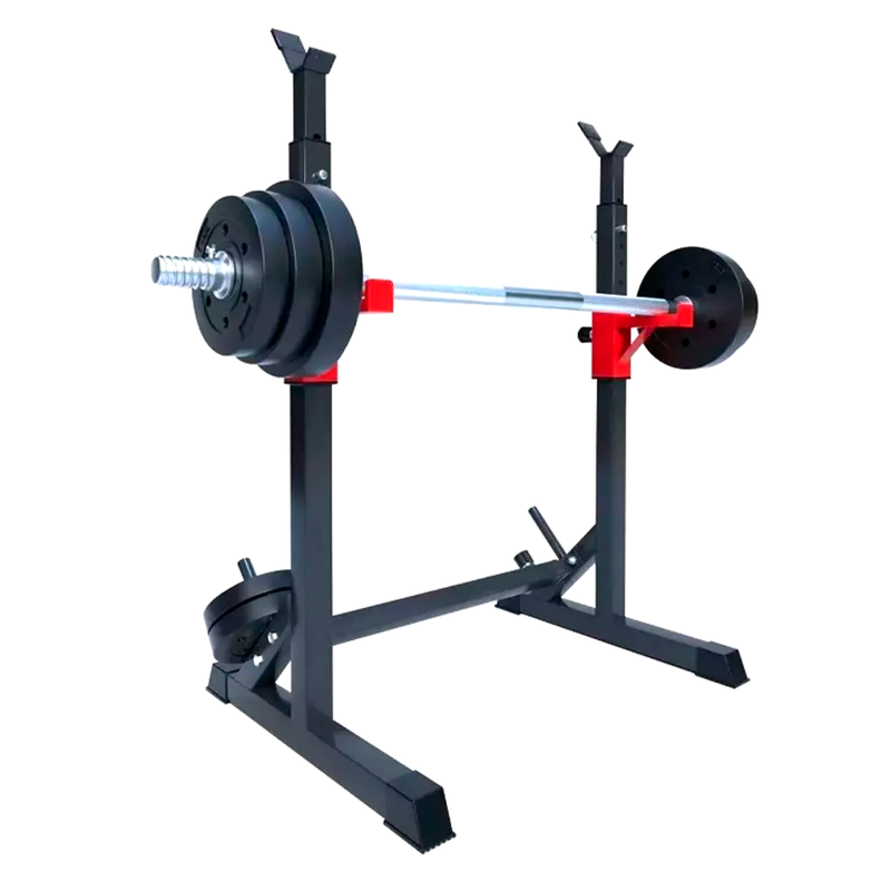 Atril Rack Squat Sentadillas Ajustable Para Barra-1