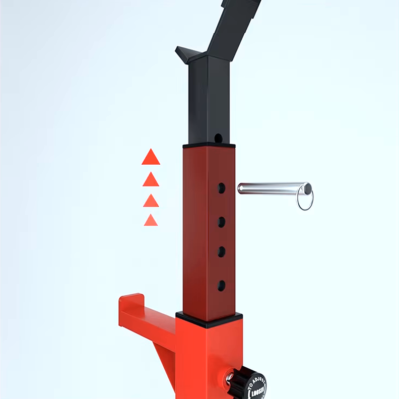 Atril Rack Squat Sentadillas Ajustable Para Barra-2