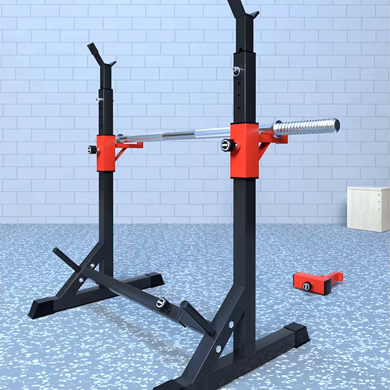 Atril Rack Squat Sentadillas Ajustable Para Barra-5