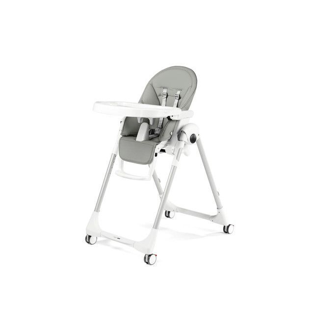 Silla de comer altura ajustable y reclinable-0